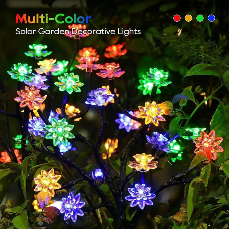 Outdoor Waterproof Multicolor Solar Garden Lawn Lights