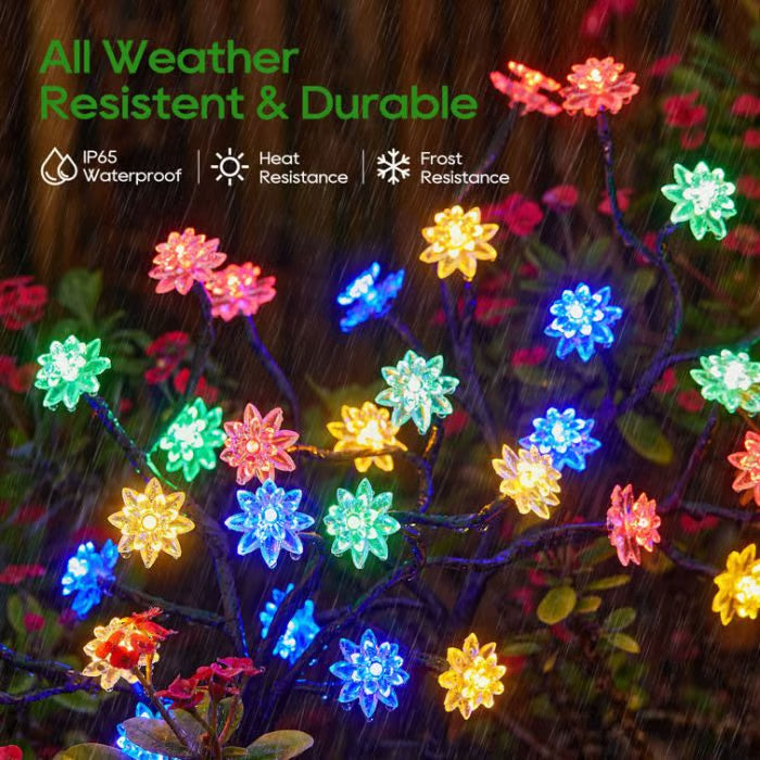 Outdoor Waterproof Multicolor Solar Garden Lawn Lights