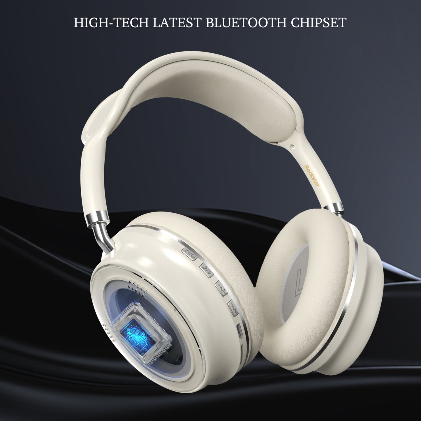 Wireless Over Ear Headphones Bluetooth 5.3 Headset with Microphones