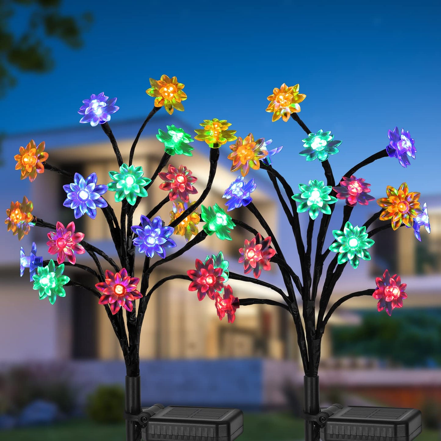 Outdoor Waterproof Multicolor Solar Garden Lawn Lights