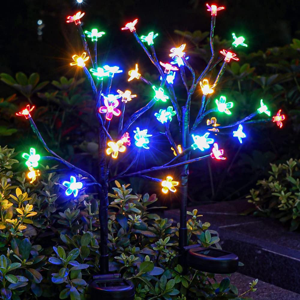 Outdoor Waterproof Multicolor Solar Garden Lawn Lights