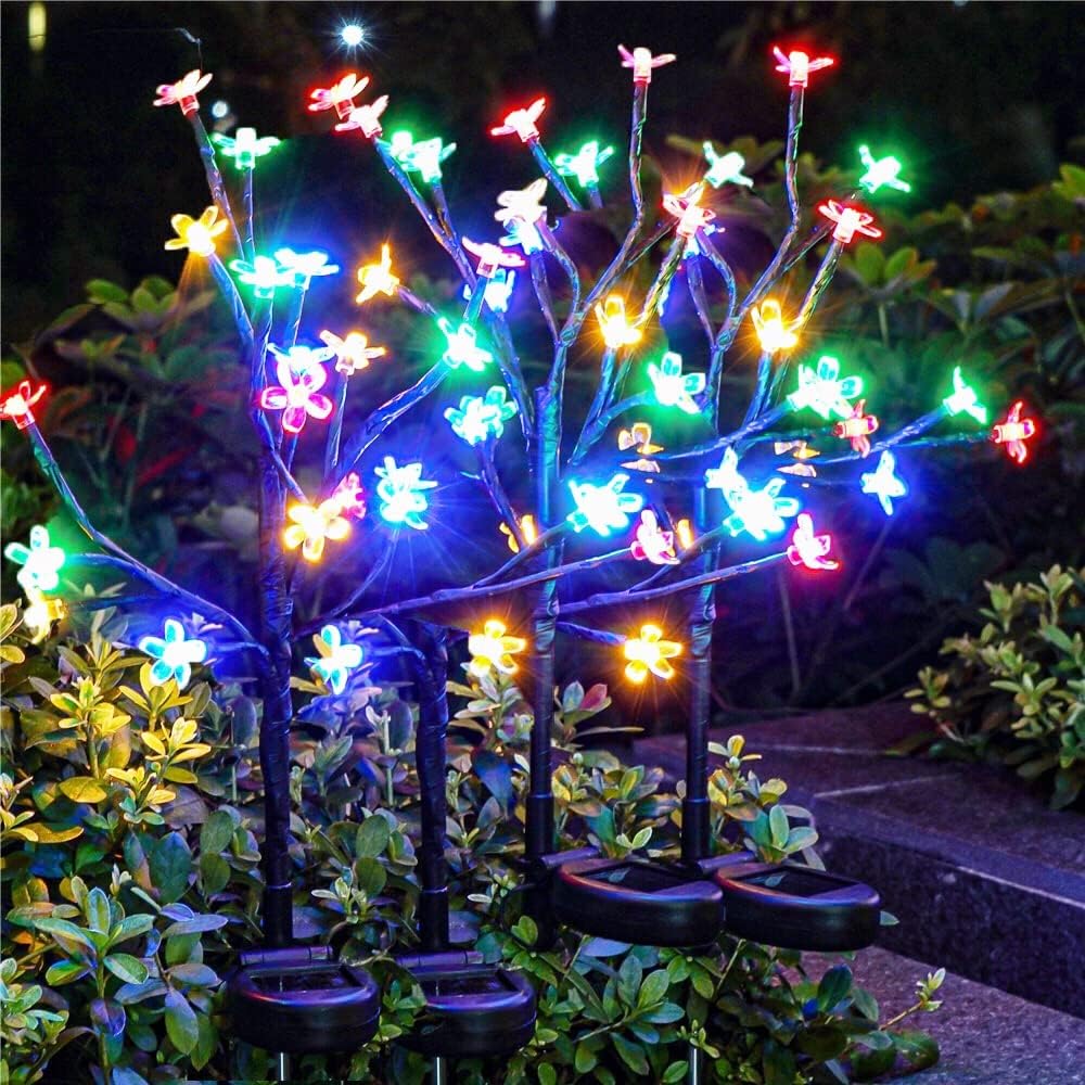 Outdoor Waterproof Multicolor Solar Garden Lawn Lights