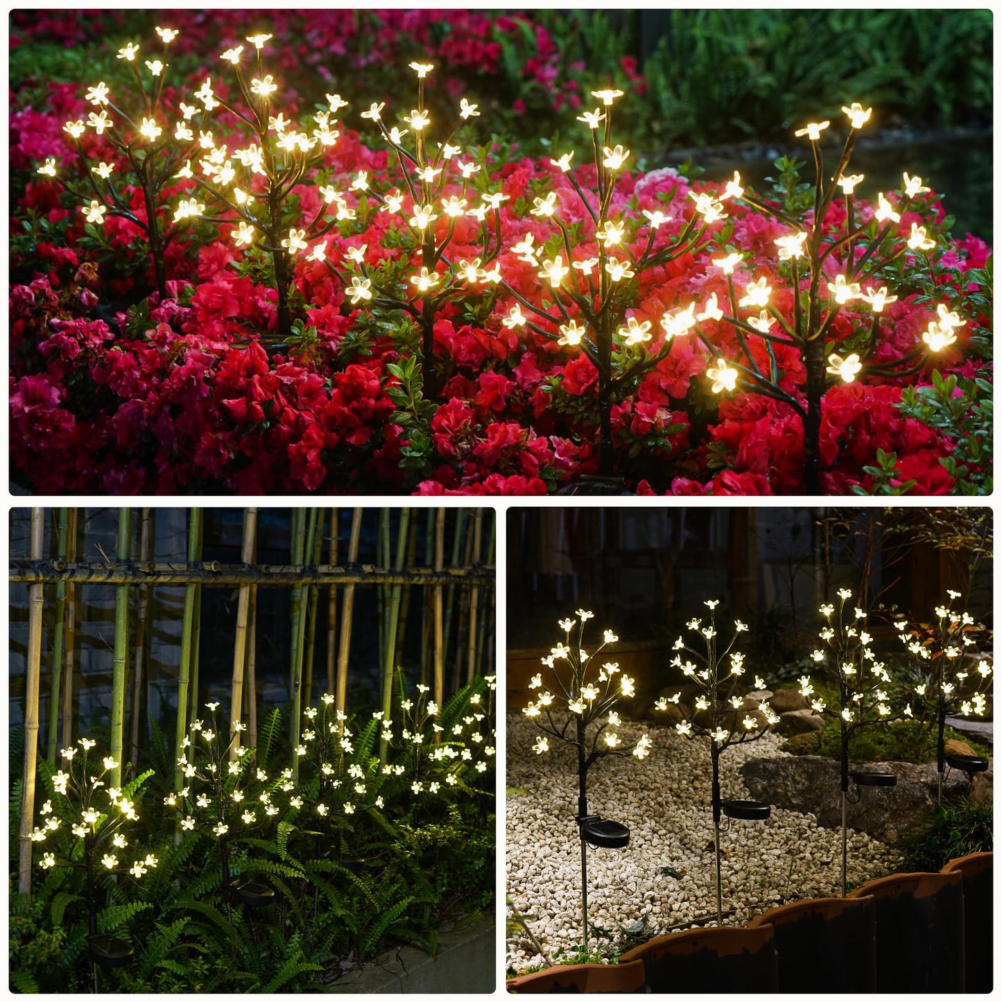 Outdoor Waterproof Multicolor Solar Garden Lawn Lights