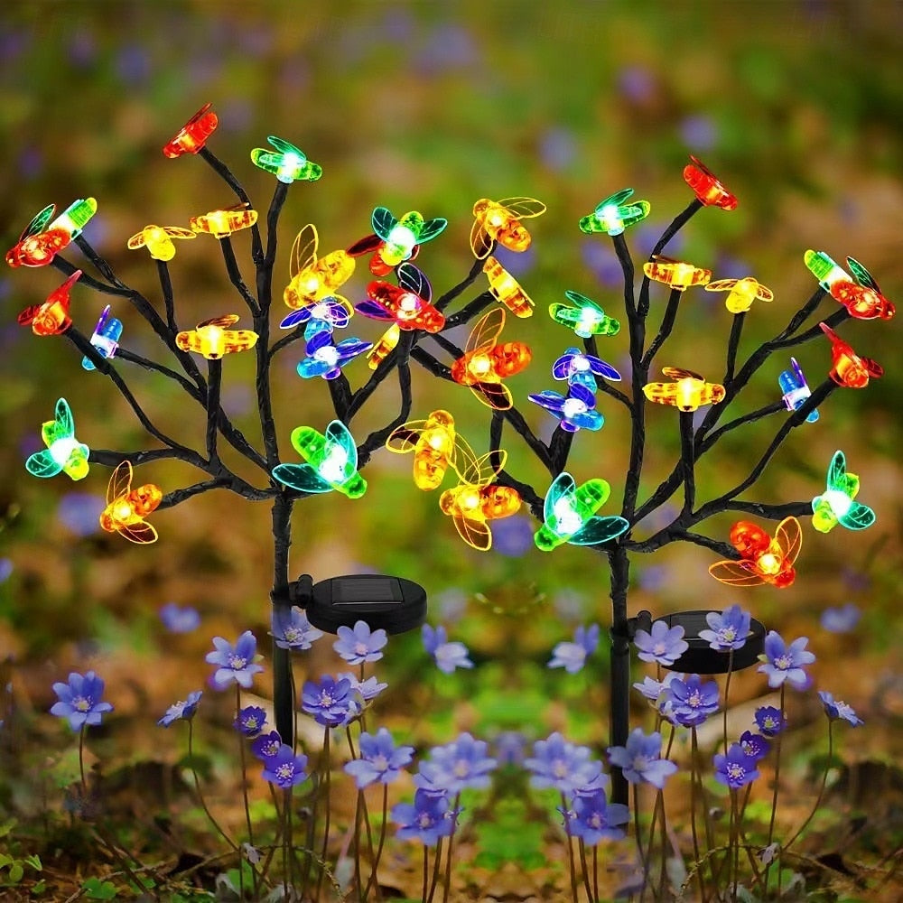 Outdoor Waterproof Multicolor Solar Garden Lawn Lights