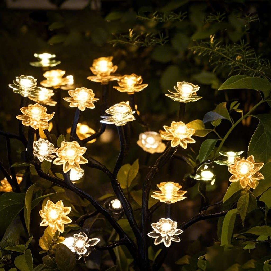 Outdoor Waterproof Multicolor Solar Garden Lawn Lights